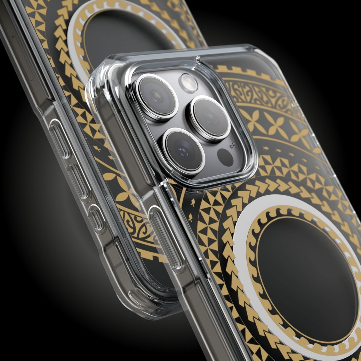 PasifikaOne MagSafe iPhone ClearCase - United Gold - AU/NZ/USA - The Koko Samoa