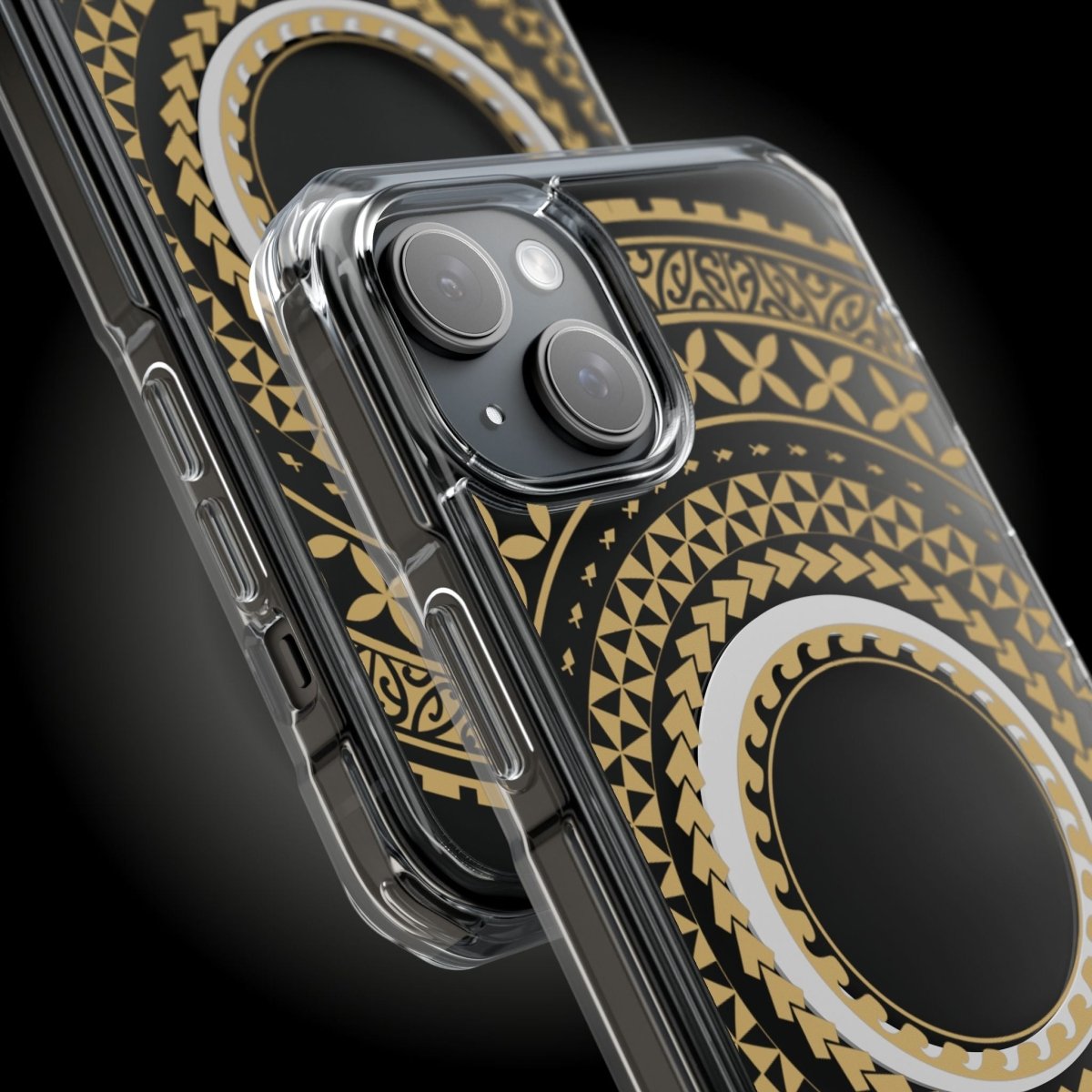 PasifikaOne MagSafe iPhone ClearCase - United Gold - AU/NZ/USA - The Koko Samoa