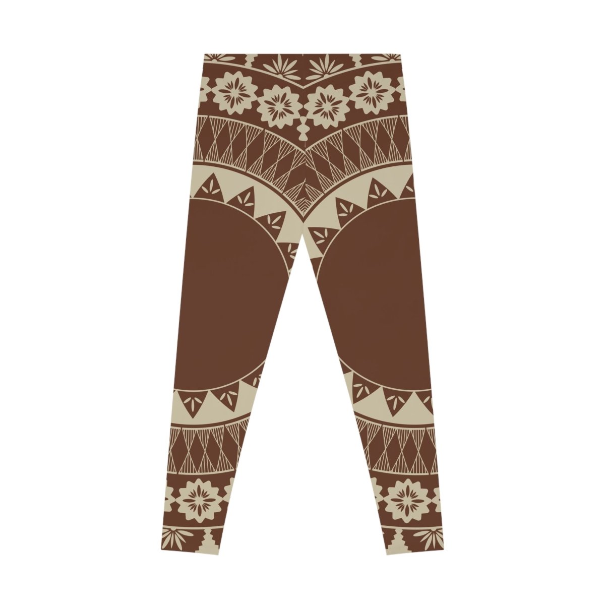 PasifikaOne Mid - Rise Leggings - Fiji Brown - AU/NZ/USA - The Koko Samoa