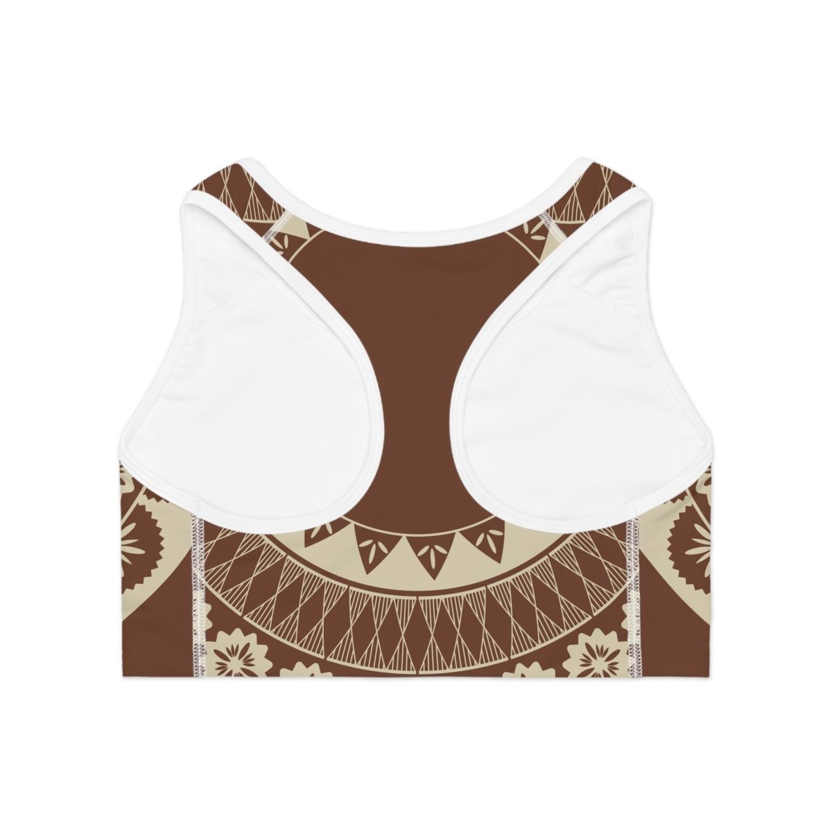 PasifikaOne Seamless Sports Bra - Fiji Brown - AU/NZ/USA - The Koko Samoa