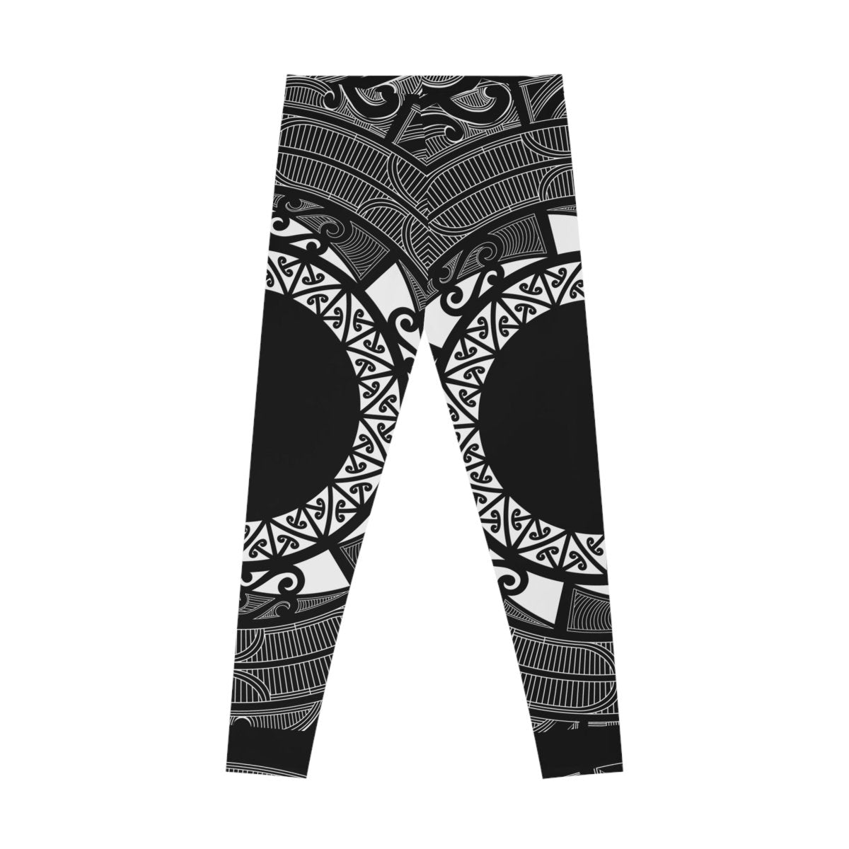 PasifkiaOne Mid - Rise Leggings - Maori - AU/NZ/USA - The Koko Samoa