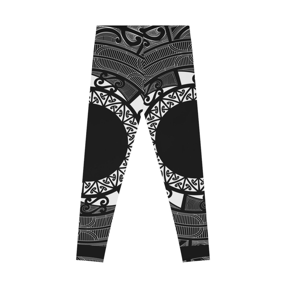 PasifkiaOne Mid - Rise Leggings - Maori - AU/NZ/USA - The Koko Samoa
