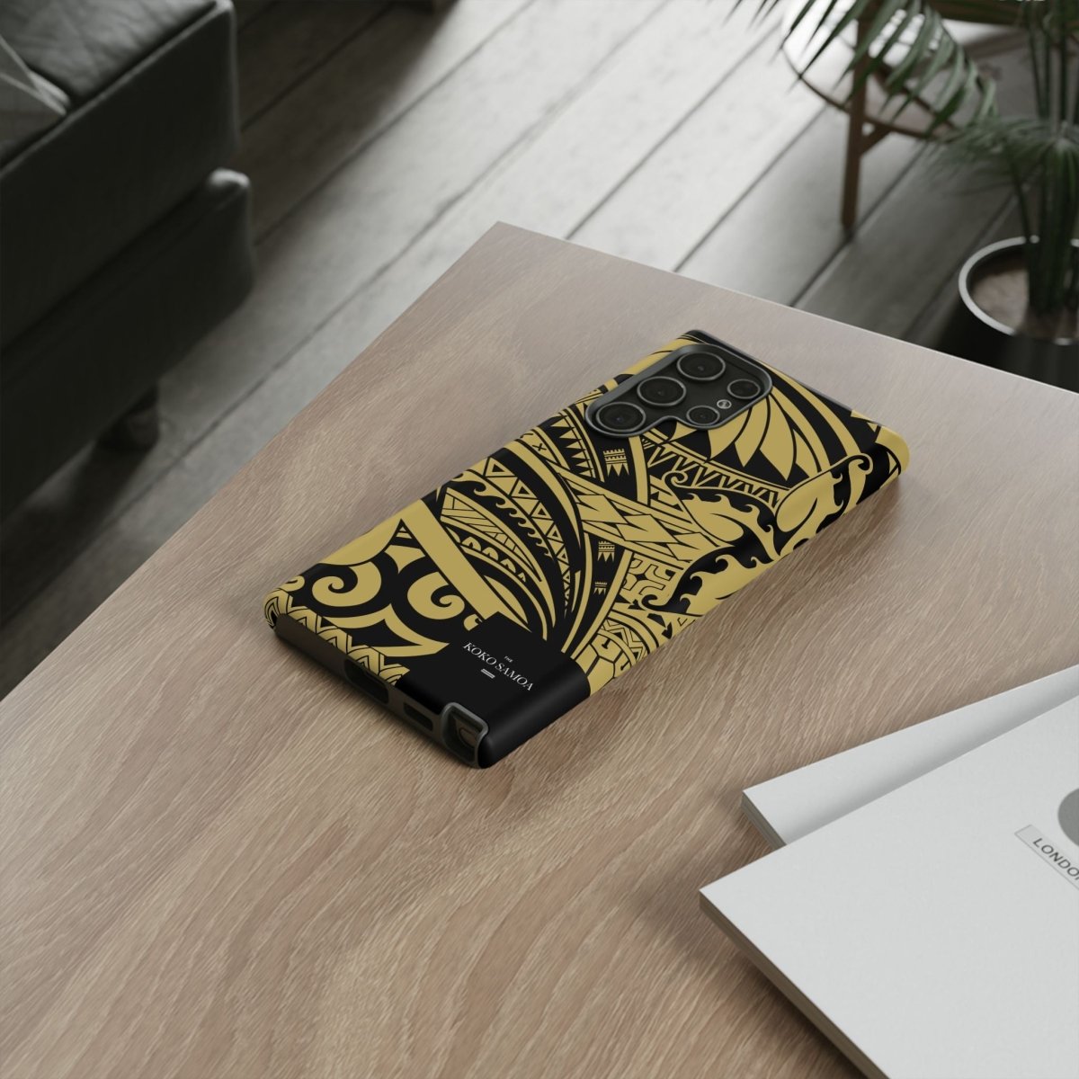 Samsung Tough Phone Case - Bloom Gold - AU/NZ/USA - The Koko Samoa