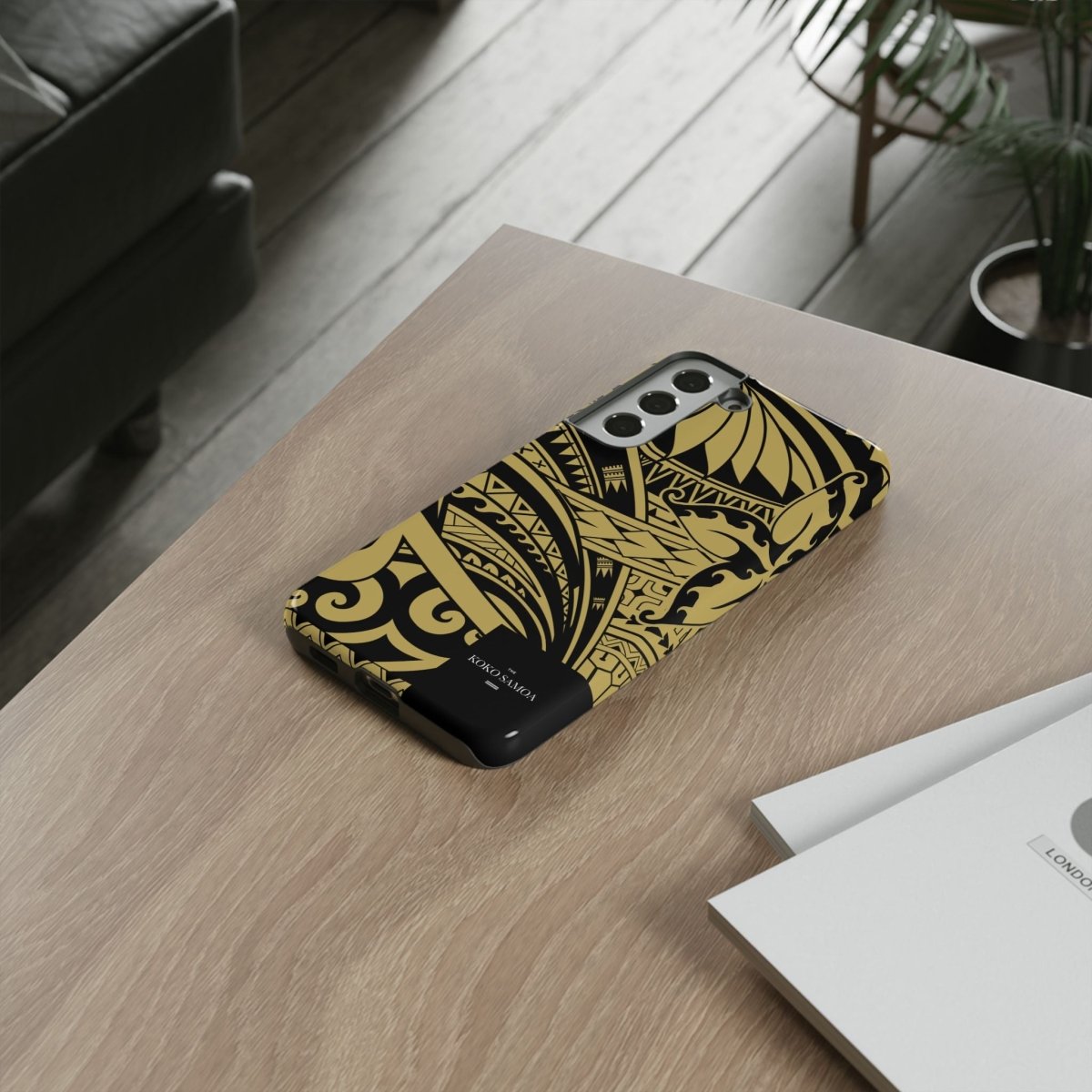 Samsung Tough Phone Case - Bloom Gold - AU/NZ/USA - The Koko Samoa