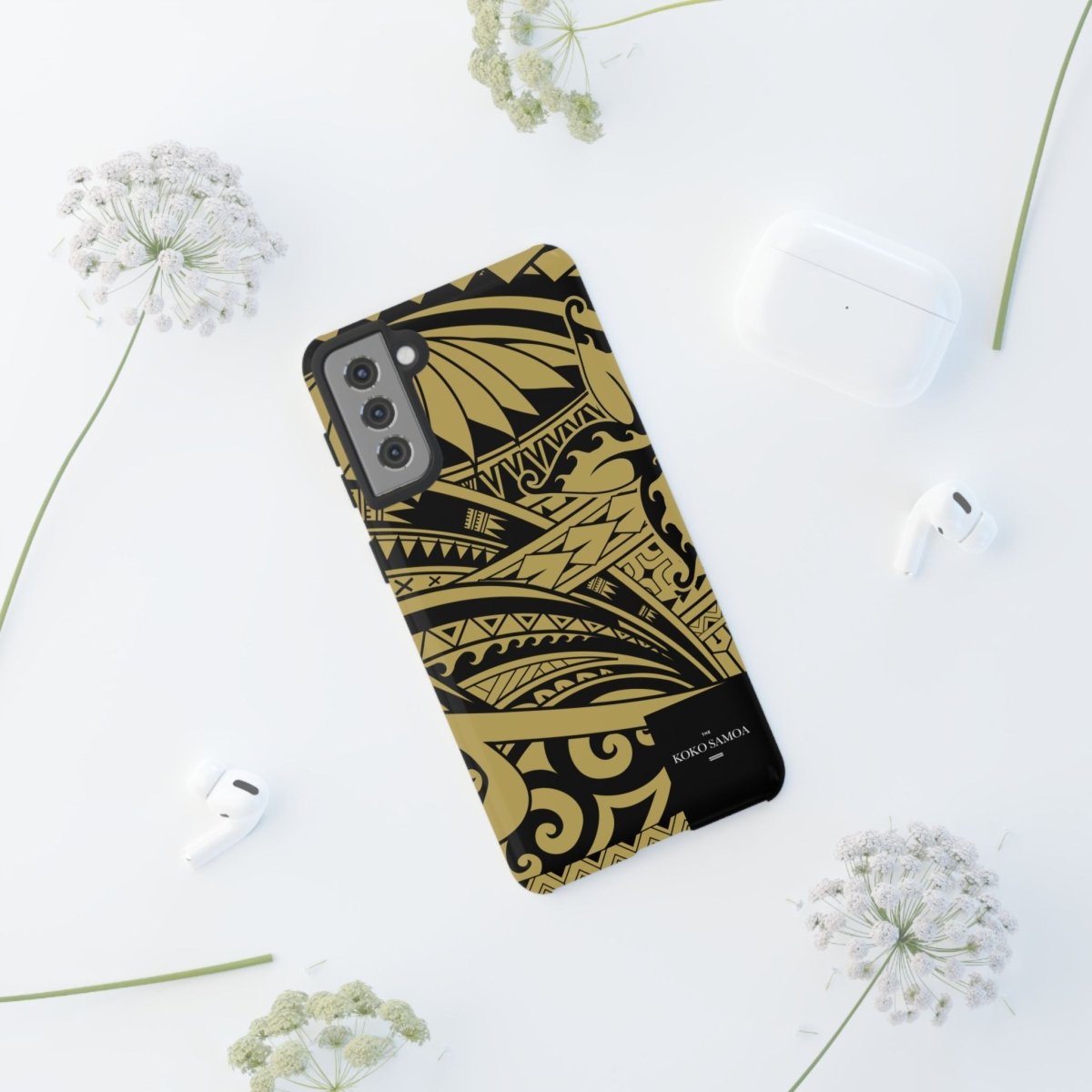 Samsung Tough Phone Case - Bloom Gold - AU/NZ/USA - The Koko Samoa