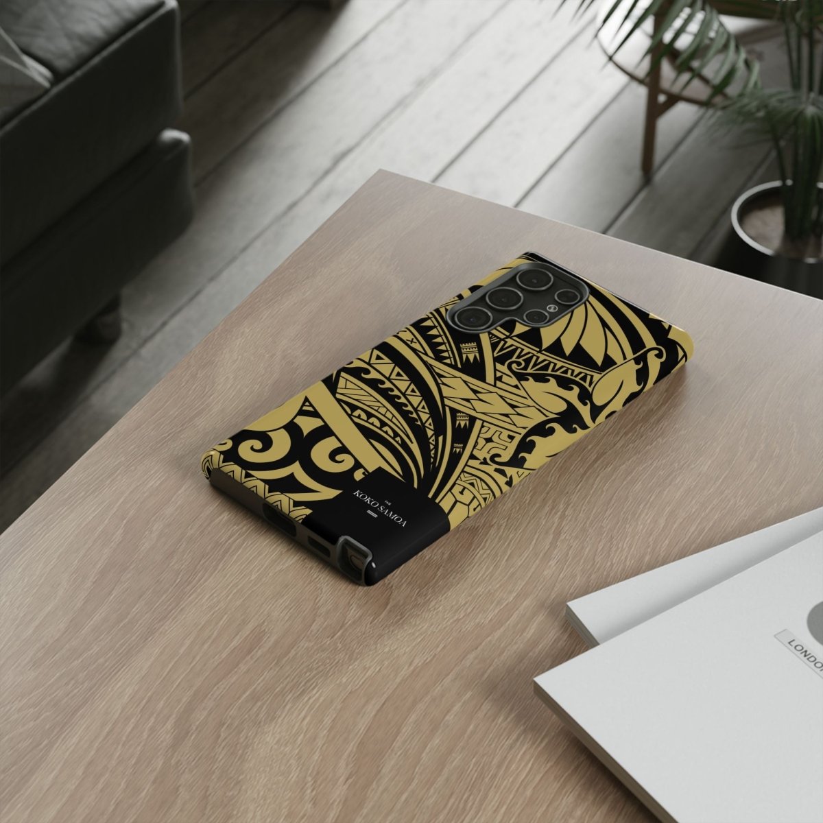 Samsung Tough Phone Case - Bloom Gold - AU/NZ/USA - The Koko Samoa
