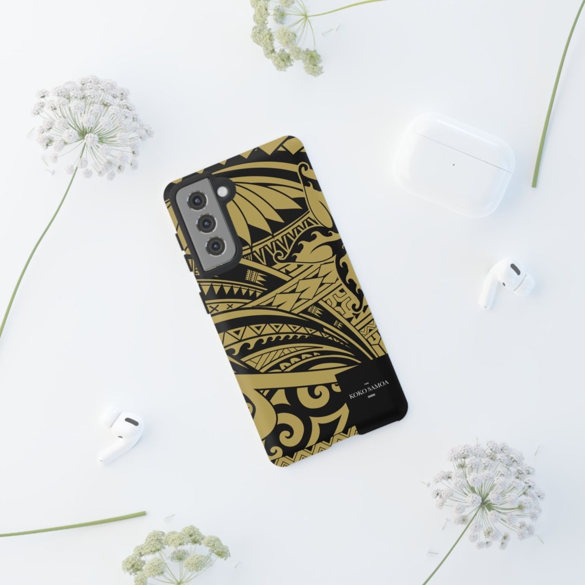Samsung Tough Phone Case - Bloom Gold - AU/NZ/USA - The Koko Samoa
