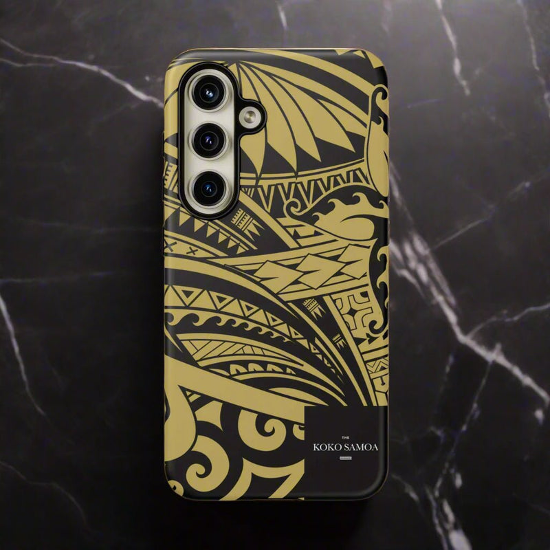 Samsung Tough Phone Case - Bloom Gold - AU/NZ/USA - The Koko Samoa