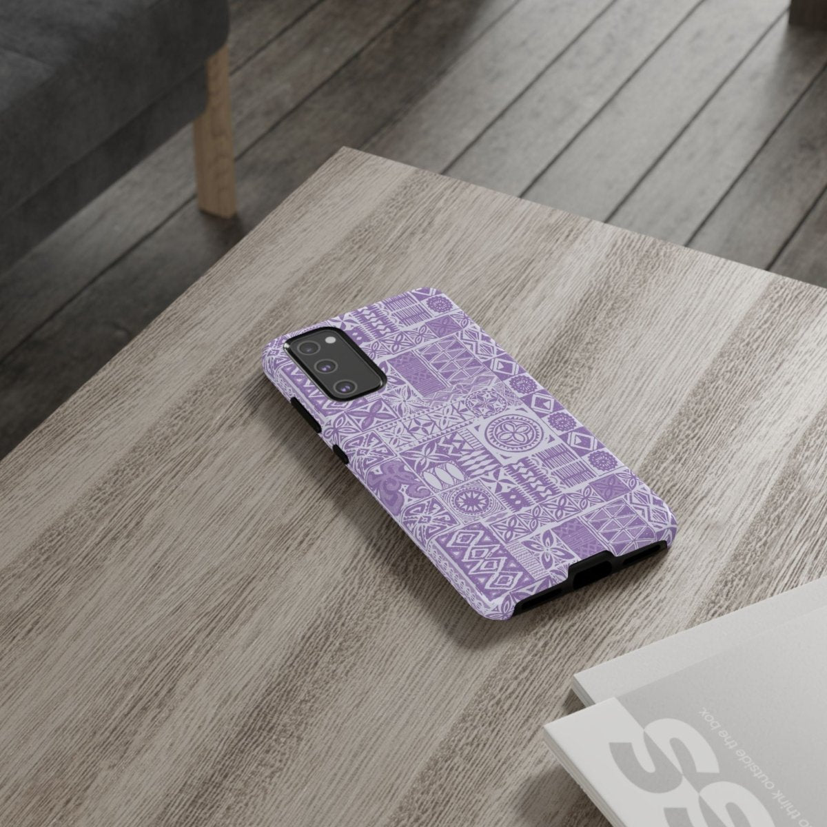 Samsung Tough Phone Case - Lavender Elei - AU/NZ/USA - The Koko Samoa