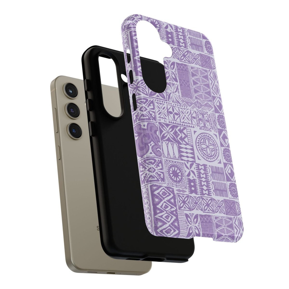 Samsung Tough Phone Case - Lavender Elei - AU/NZ/USA - The Koko Samoa