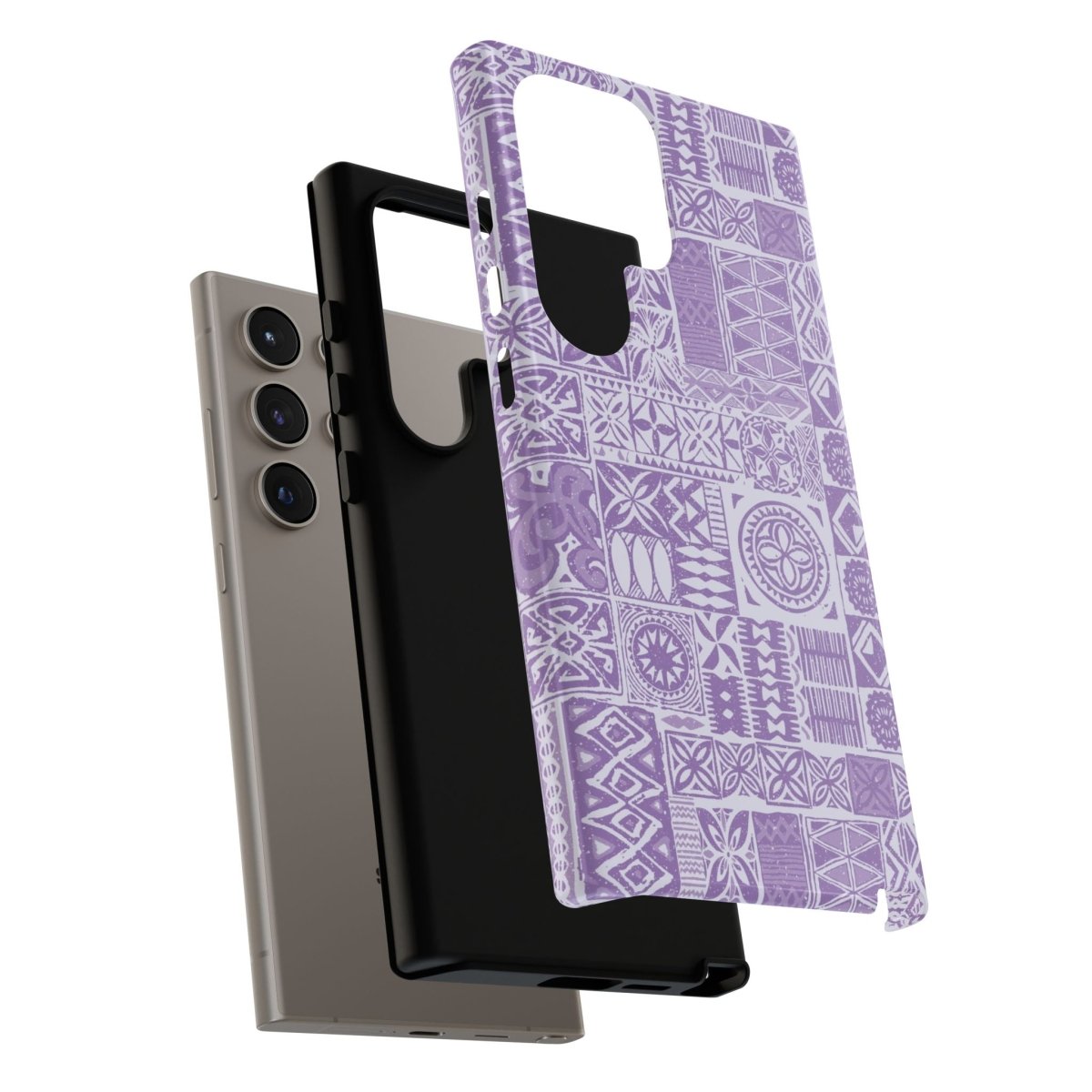 Samsung Tough Phone Case - Lavender Elei - AU/NZ/USA - The Koko Samoa