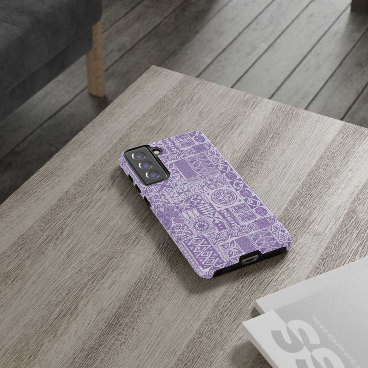 Samsung Tough Phone Case - Lavender Elei - AU/NZ/USA - The Koko Samoa