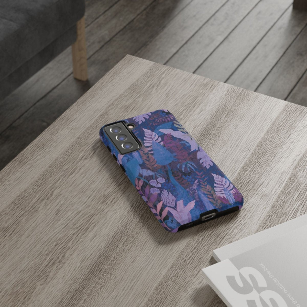 Samsung Tough Phone Case - Lavender Palms - AU/NZ/USA - The Koko Samoa