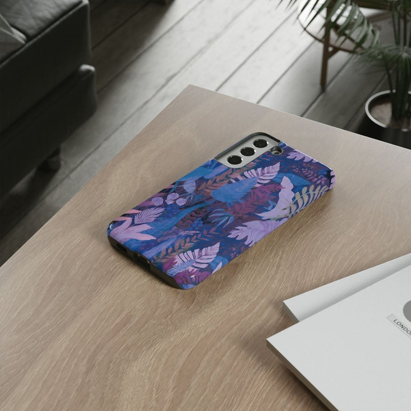Samsung Tough Phone Case - Lavender Palms - AU/NZ/USA - The Koko Samoa