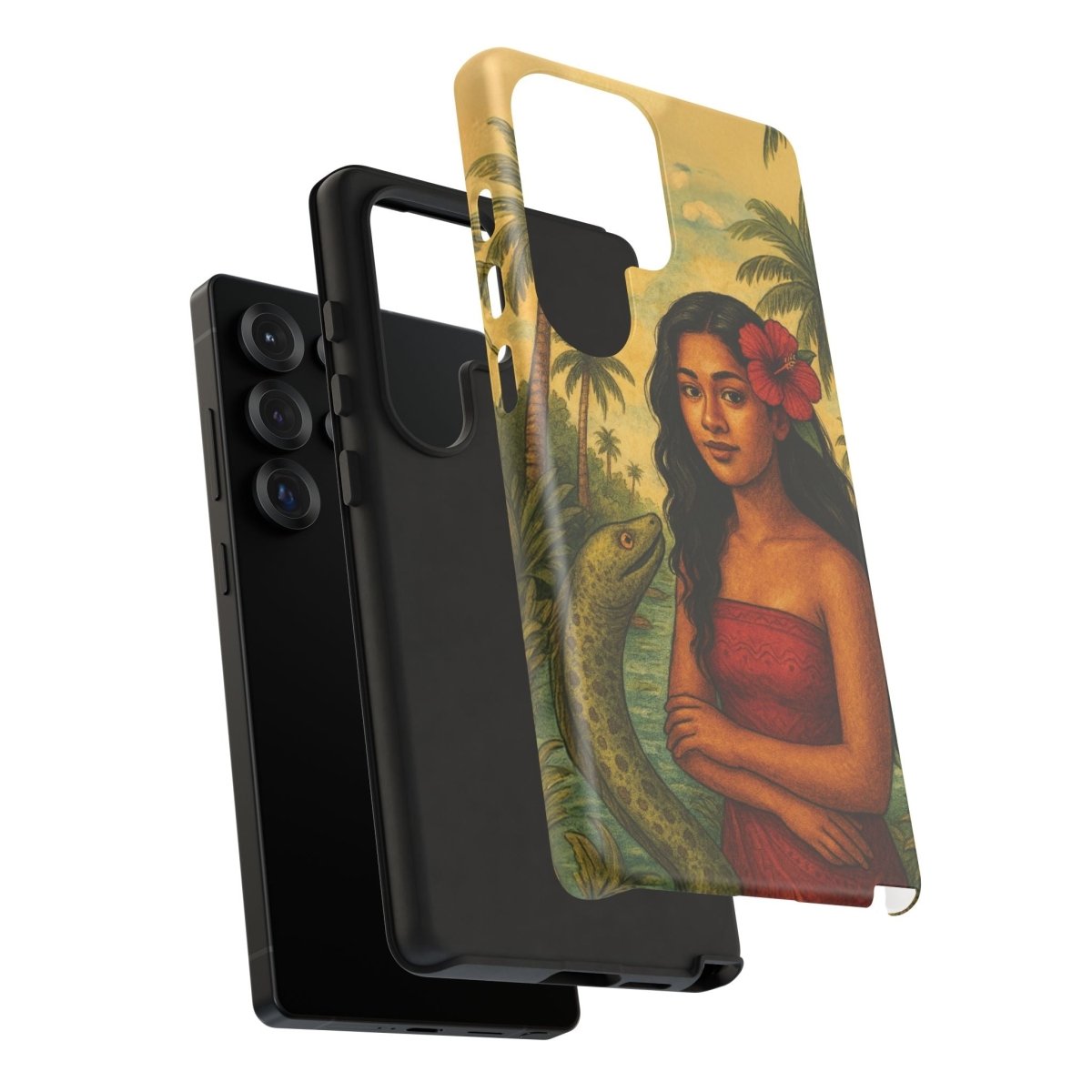 Samsung Tough Phone Case - Sina & The Eel - AU/NZ/USA - The Koko Samoa