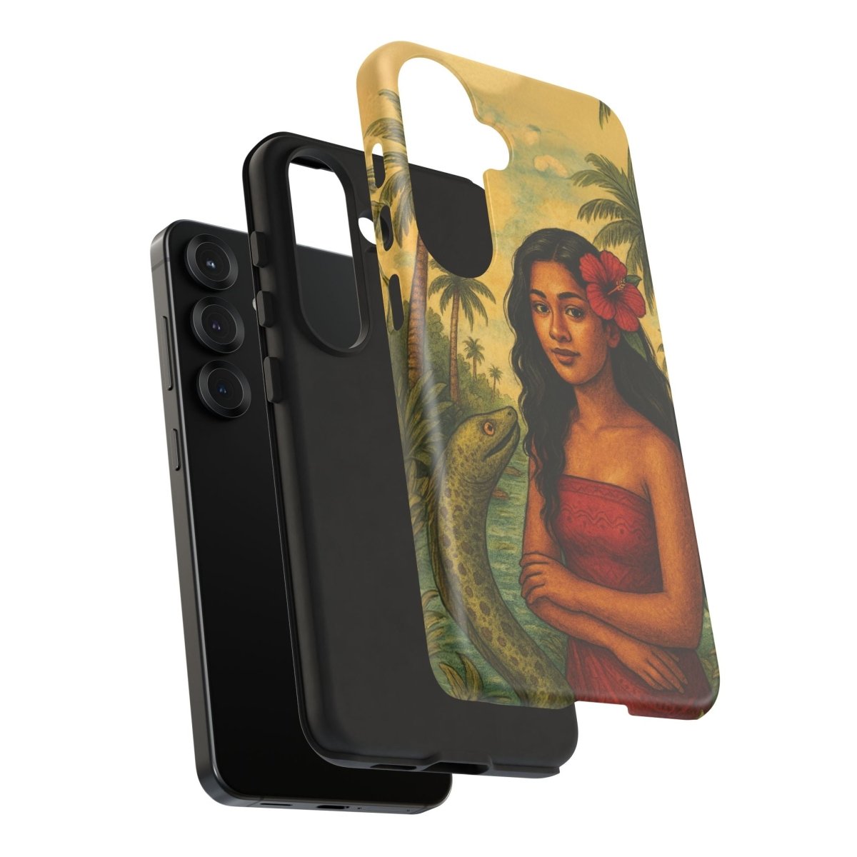Samsung Tough Phone Case - Sina & The Eel - AU/NZ/USA - The Koko Samoa