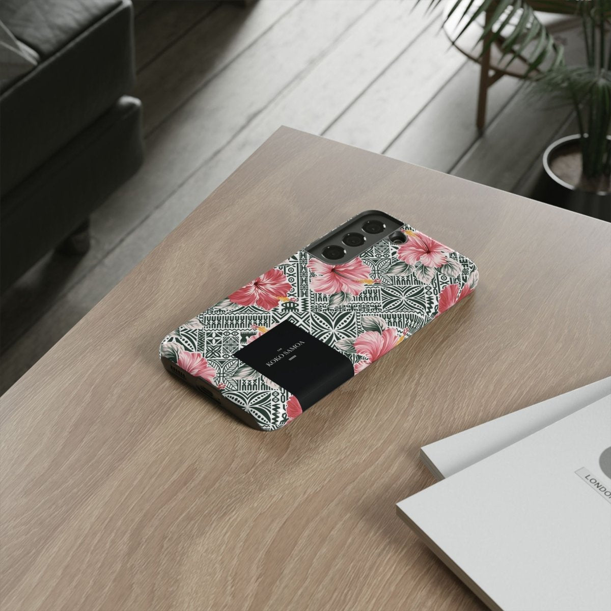 Samsung Tough Phone Case - Solosolo Blooms - AU/NZ/USA - The Koko Samoa