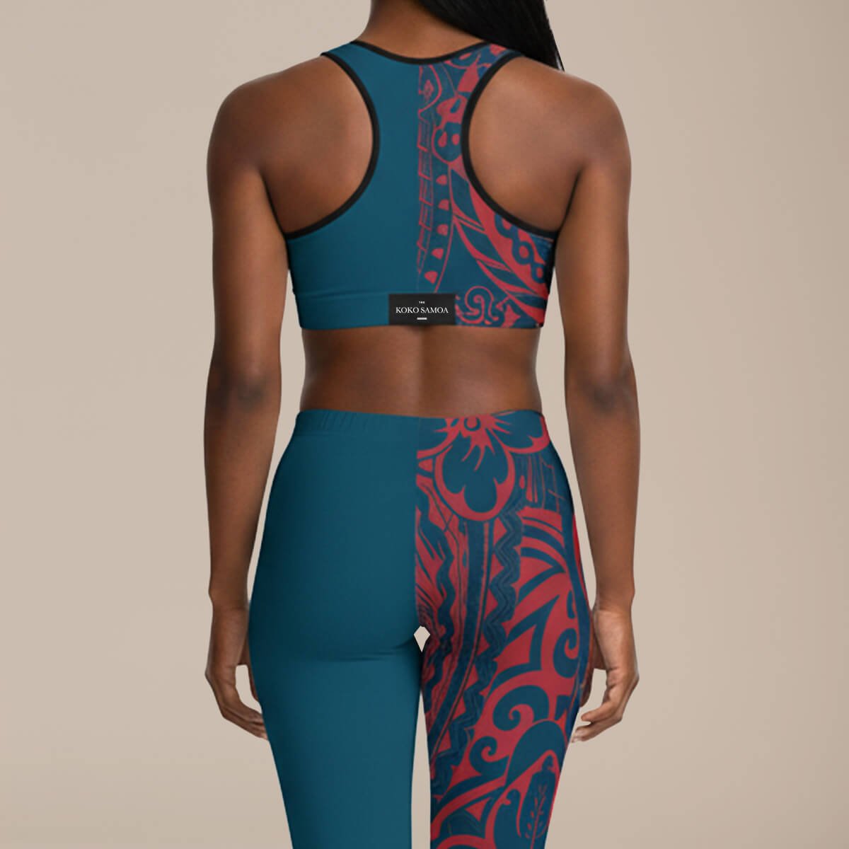 Seamless Sports Bra - Winterberry Blue - AU/NZ/USA - The Koko Samoa