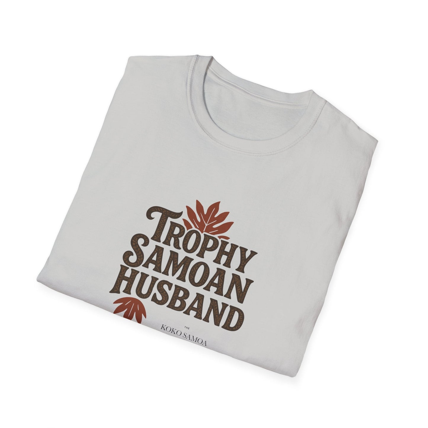 Soft Men's Tee - Trophy Samoan Husband - USA - The Koko Samoa