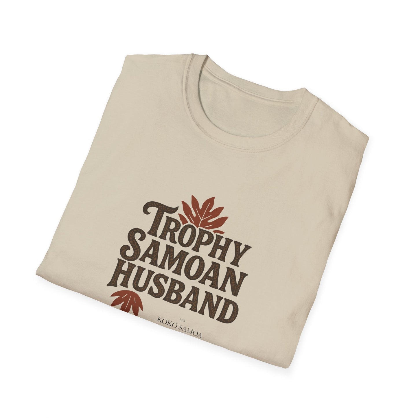 Soft Men's Tee - Trophy Samoan Husband - USA - The Koko Samoa