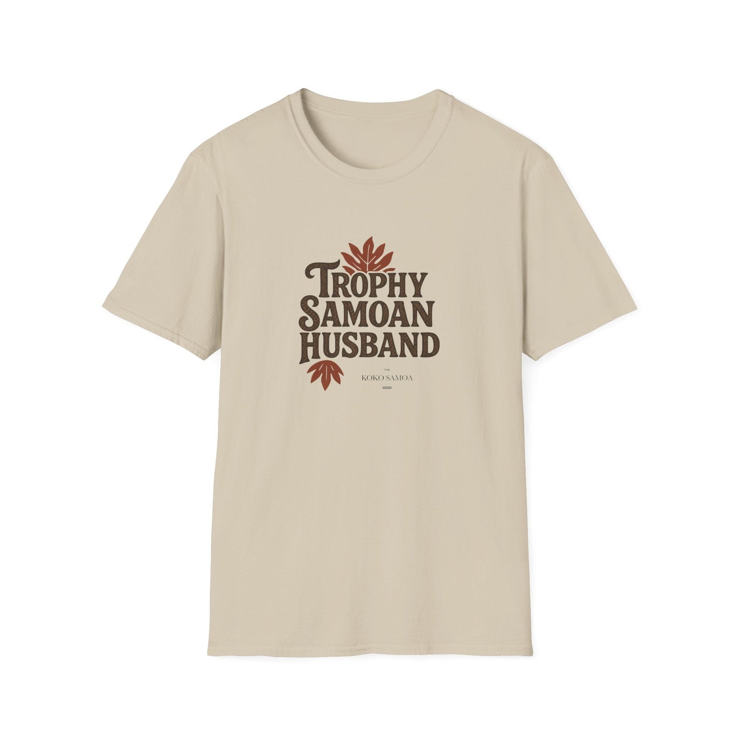 Soft Men's Tee - Trophy Samoan Husband - USA - The Koko Samoa
