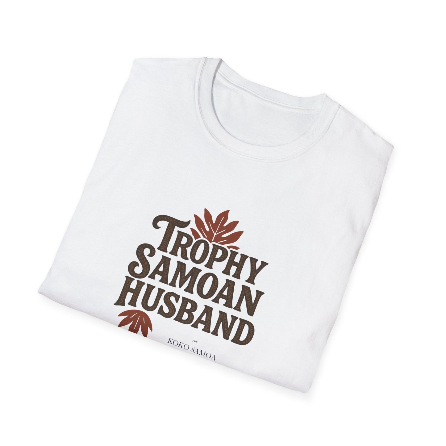 Soft Men's Tee - Trophy Samoan Husband - USA - The Koko Samoa