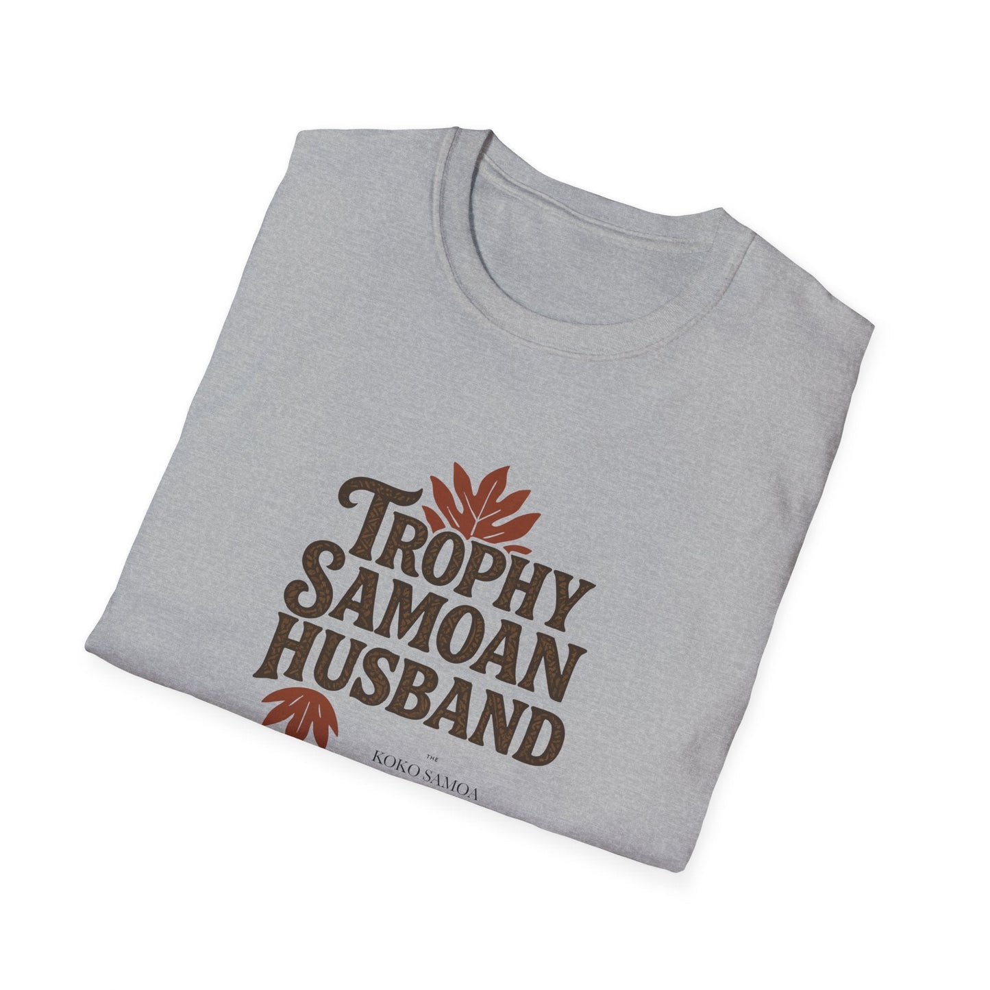 Soft Men's Tee - Trophy Samoan Husband - USA - The Koko Samoa