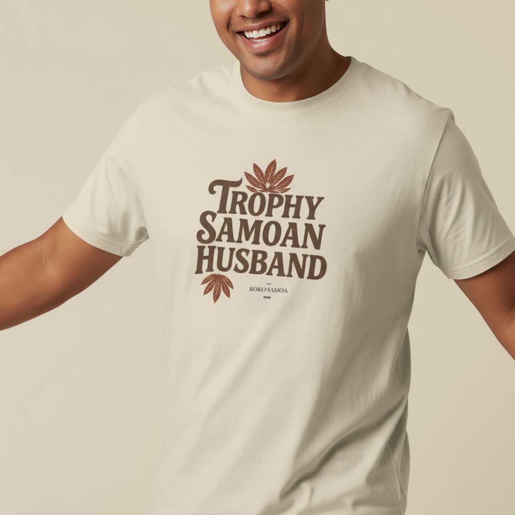 Soft Men's Tee - Trophy Samoan Husband - USA