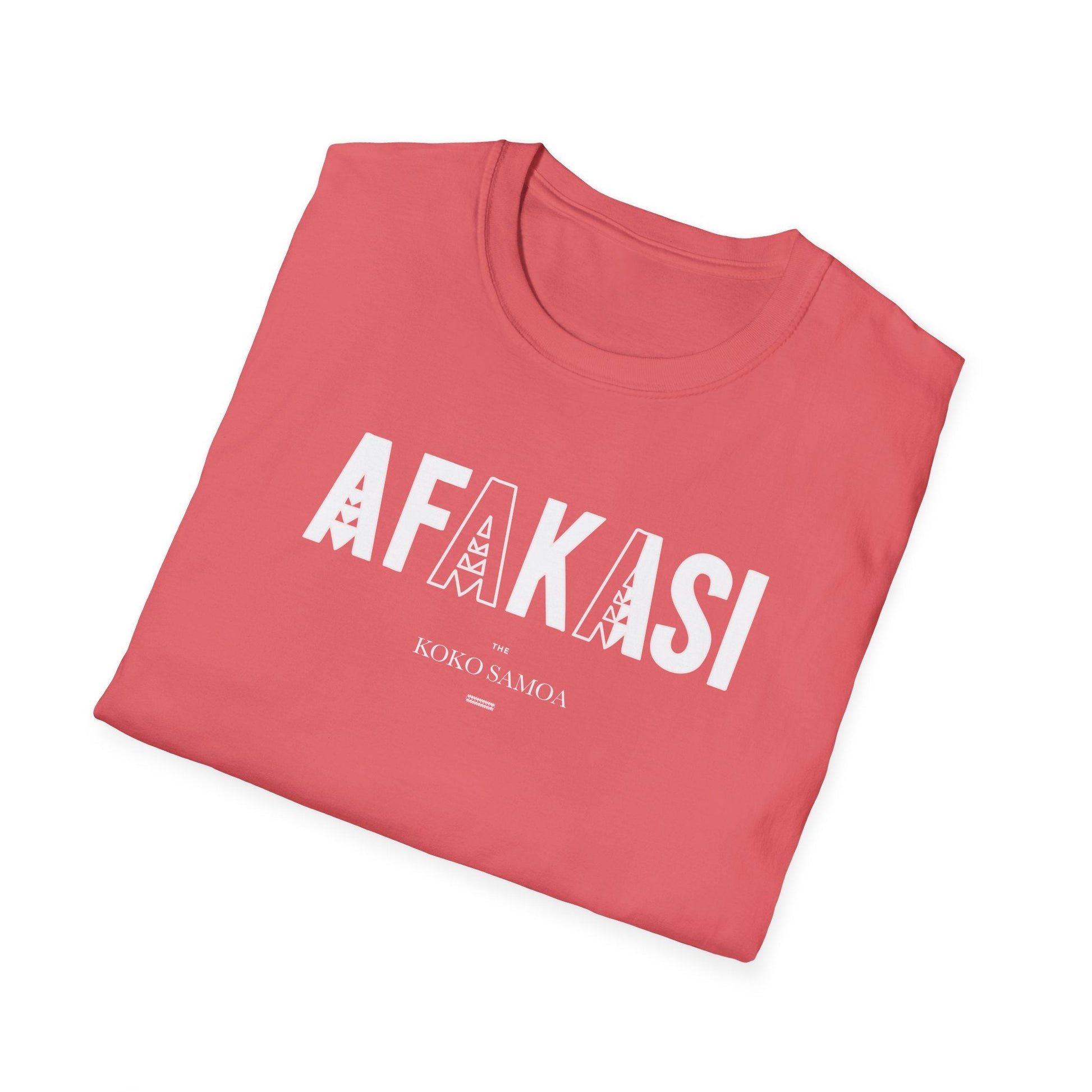 Soft Unisex Tee - Afakasi - USA - The Koko Samoa