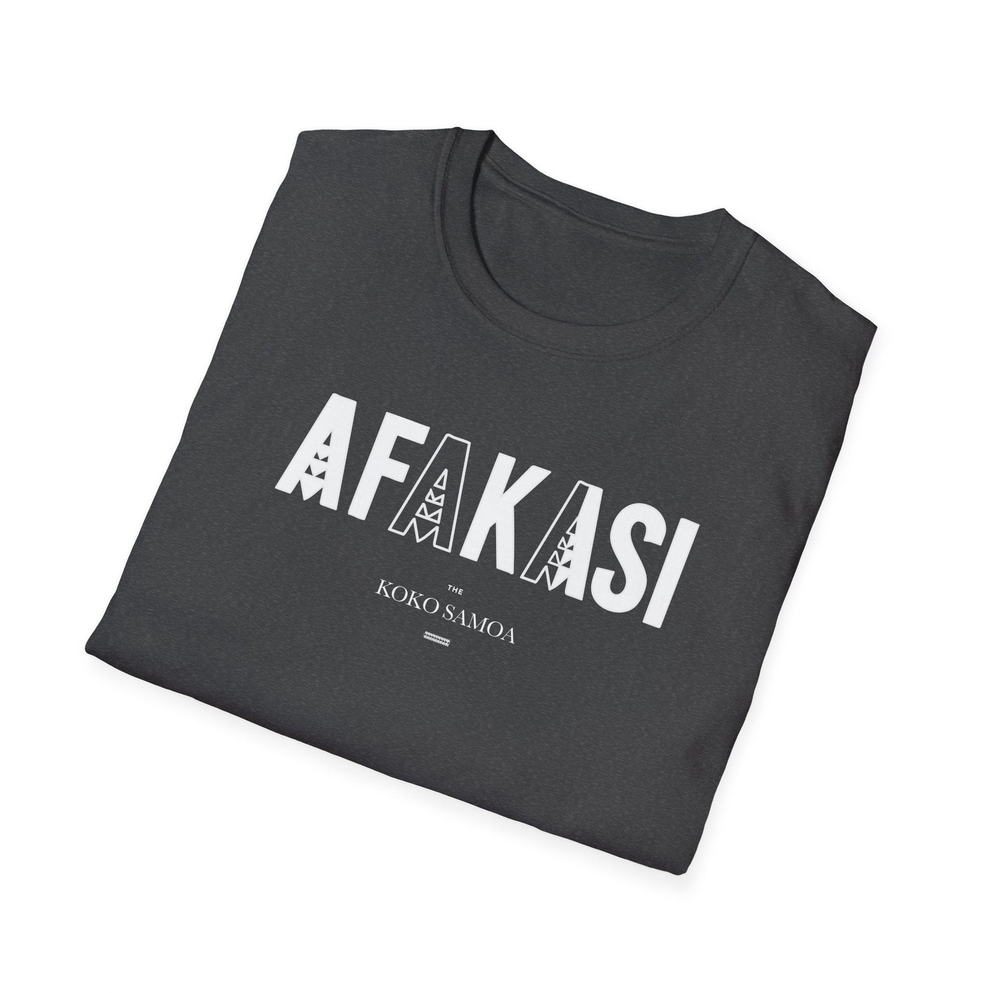 Soft Unisex Tee - Afakasi - USA - The Koko Samoa