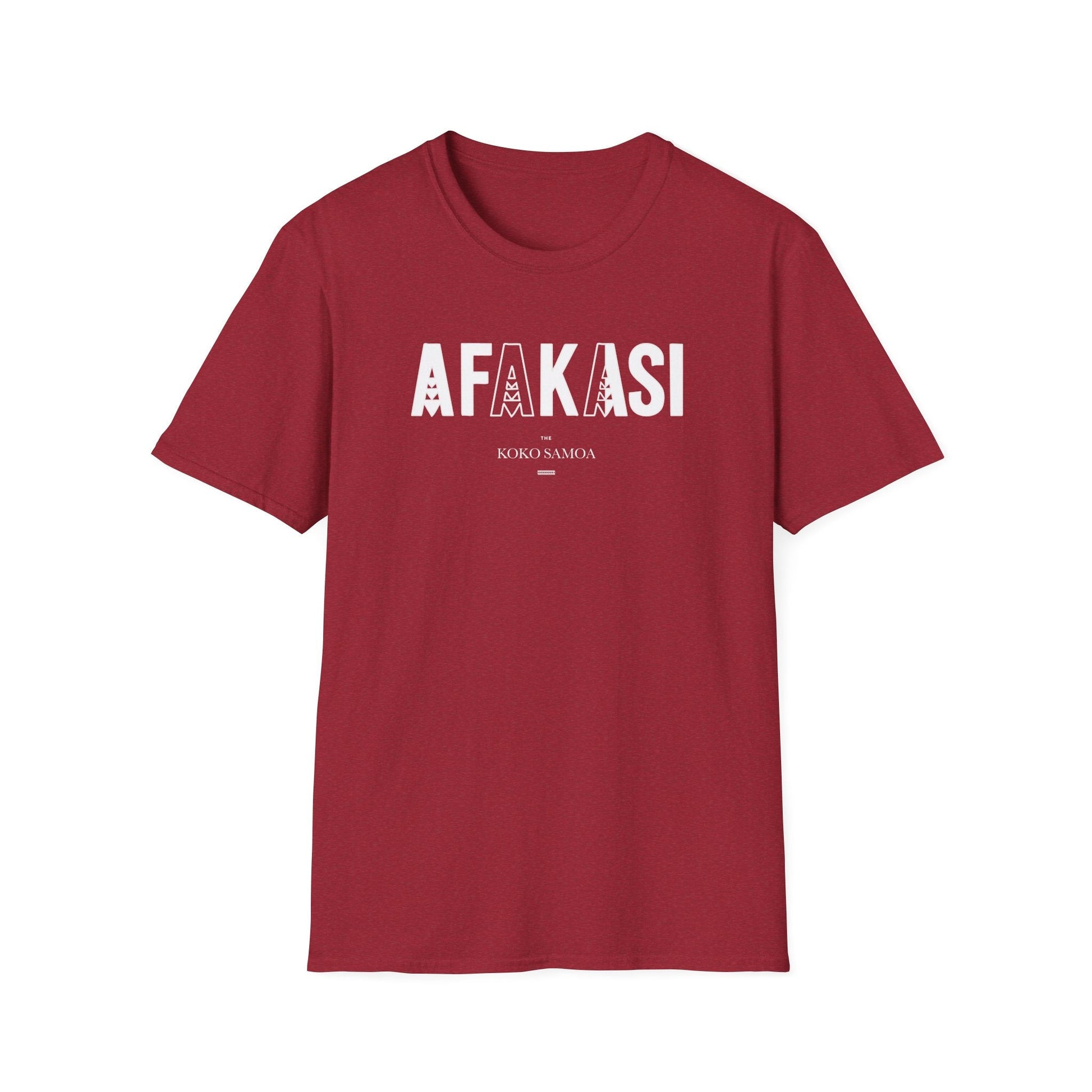 Soft Unisex Tee - Afakasi - USA - The Koko Samoa
