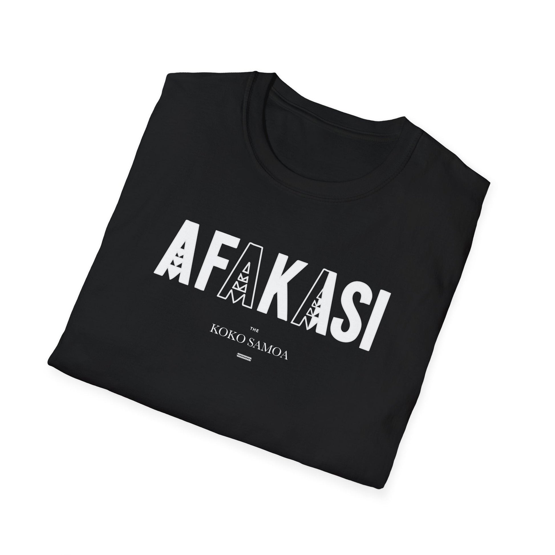 Soft Unisex Tee - Afakasi - USA - The Koko Samoa