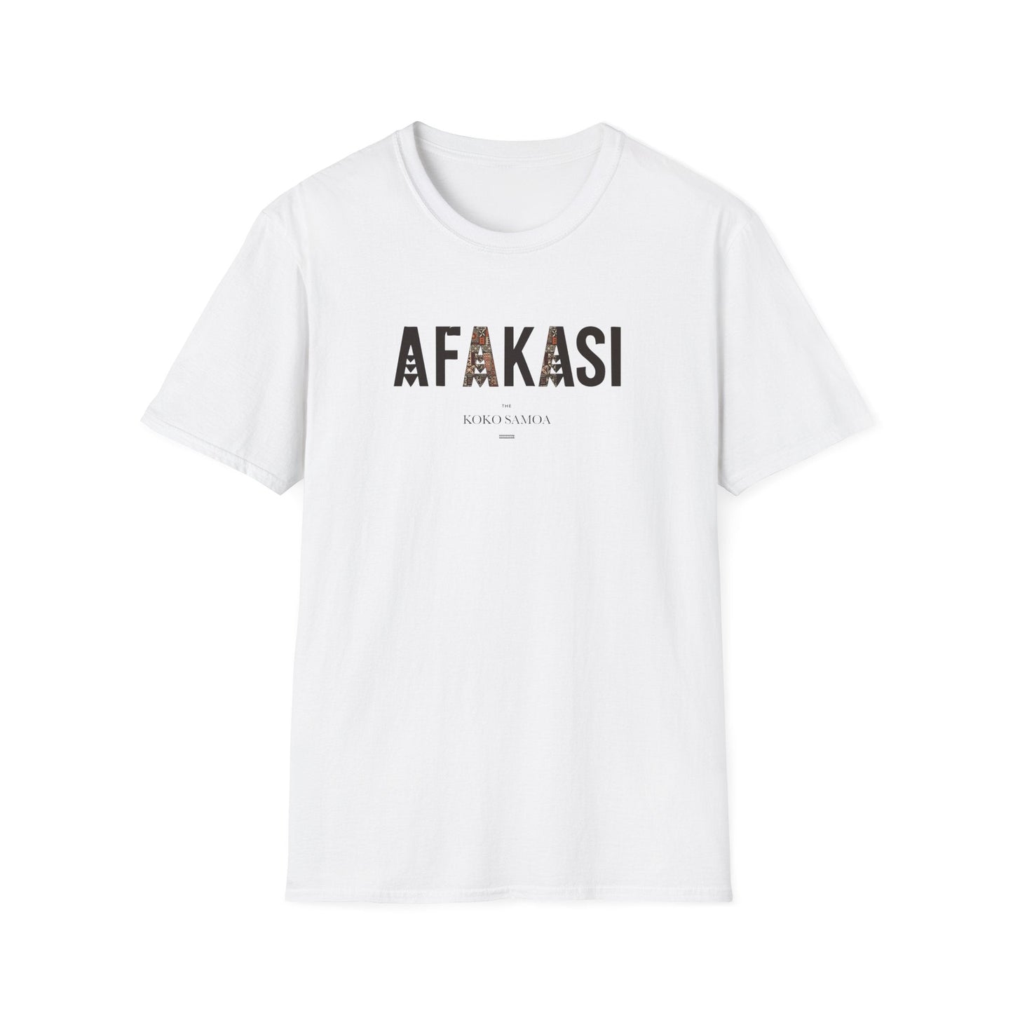 Soft Unisex Tee - Afakasi - USA - The Koko Samoa