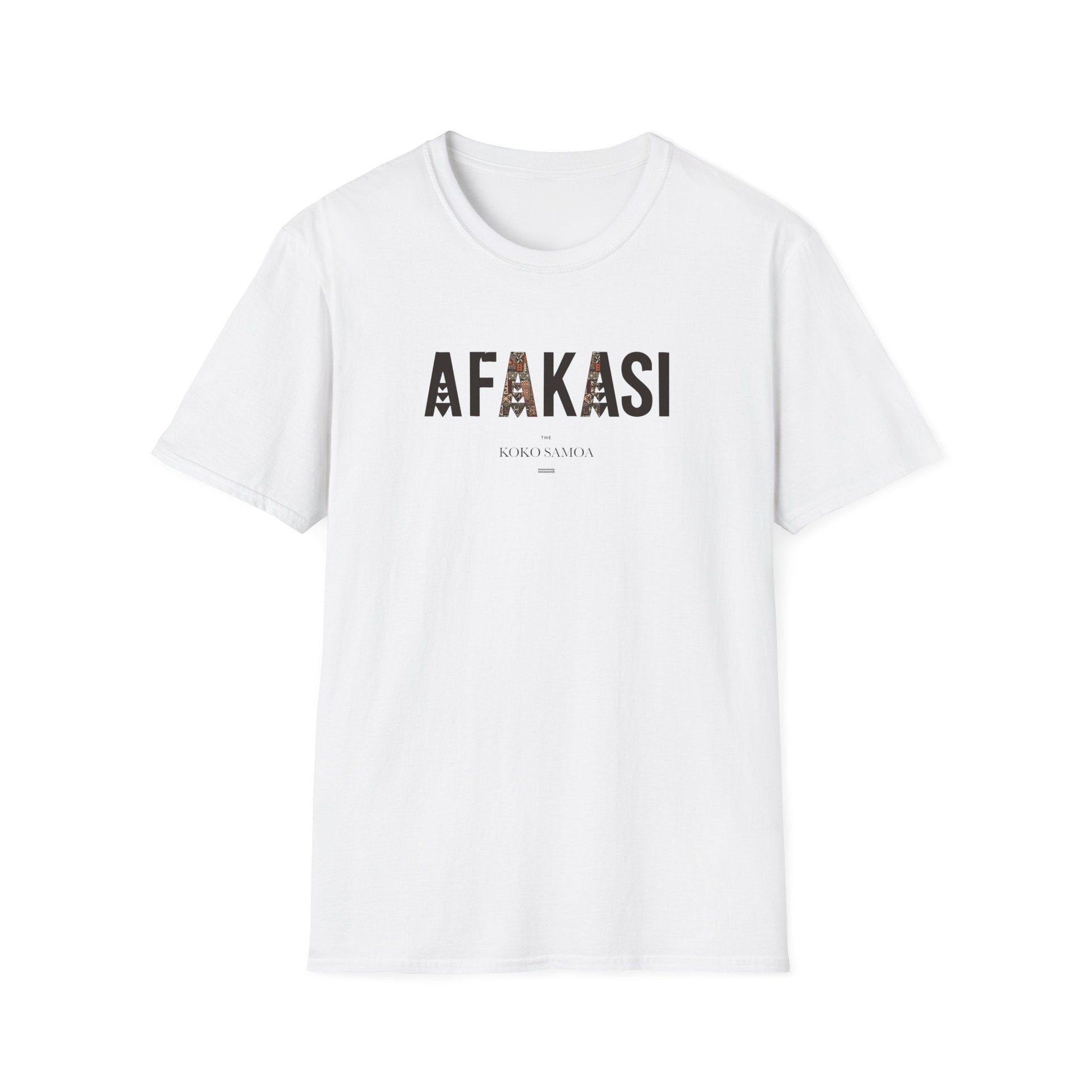 Soft Unisex Tee - Afakasi - USA - The Koko Samoa
