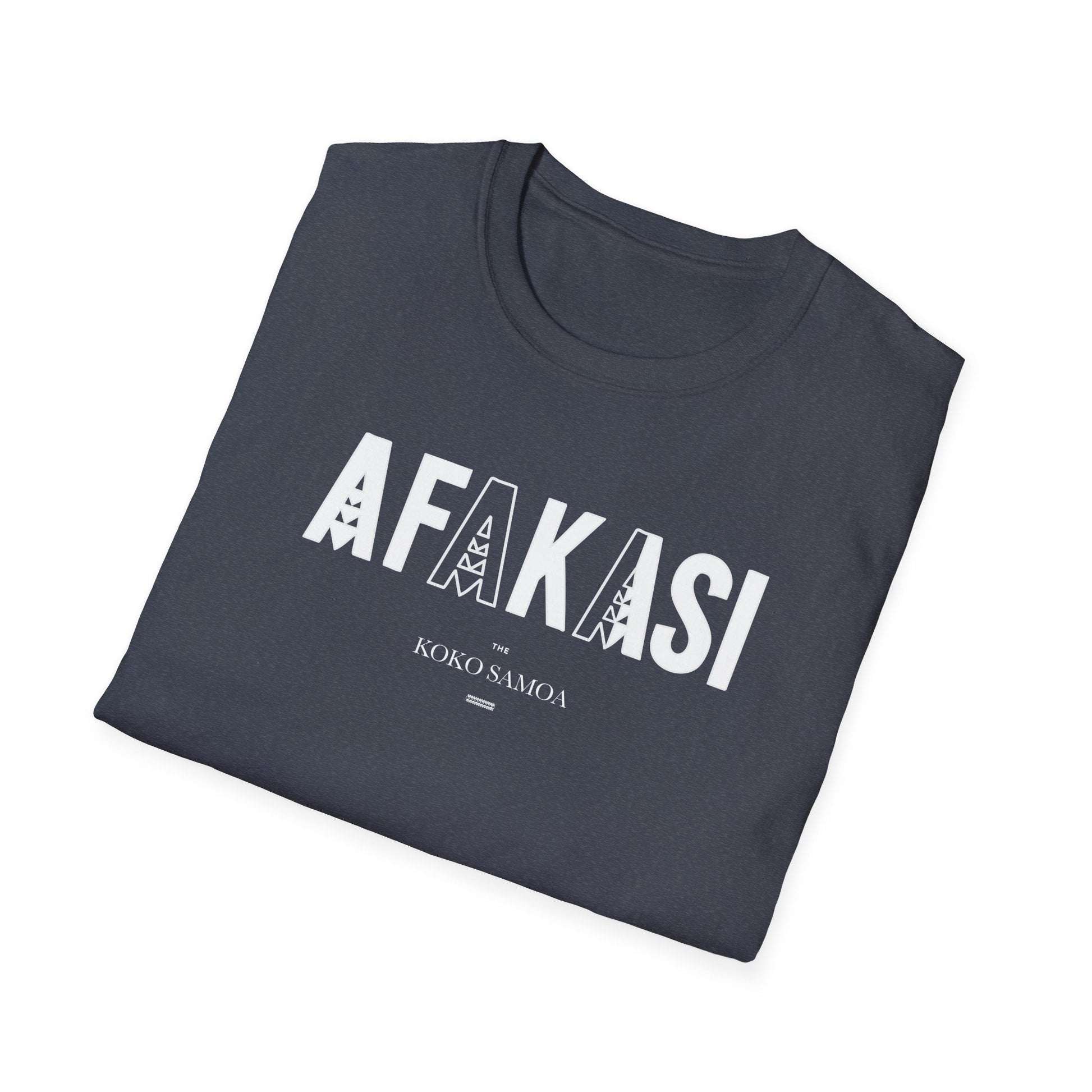 Soft Unisex Tee - Afakasi - USA - The Koko Samoa