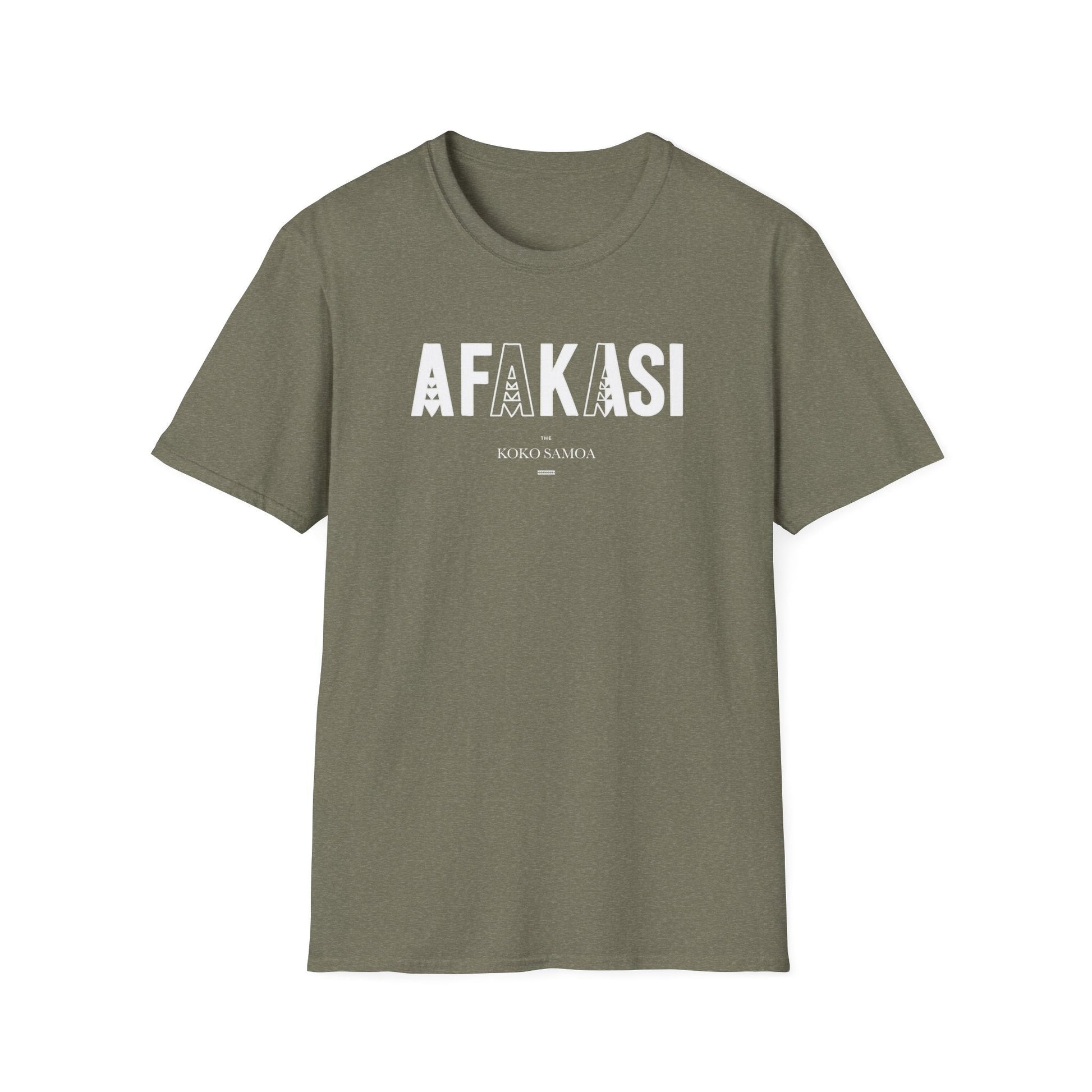 Soft Unisex Tee - Afakasi - USA - The Koko Samoa