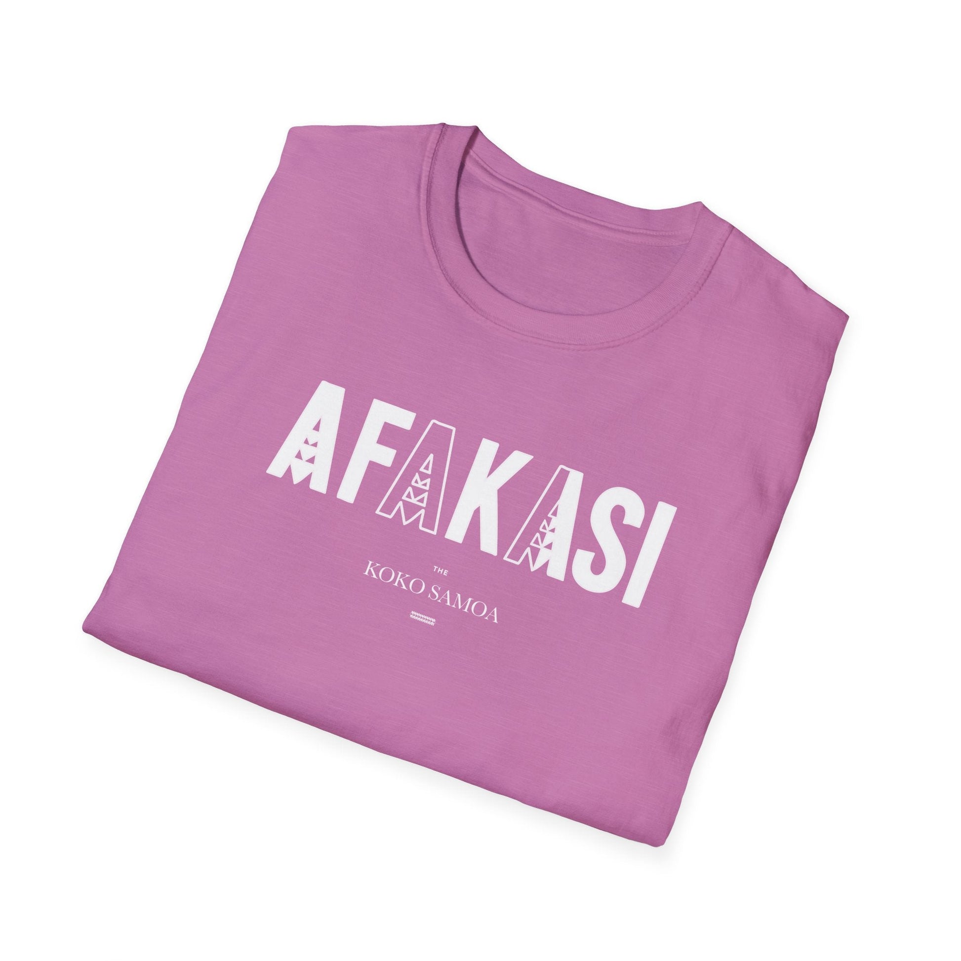 Soft Unisex Tee - Afakasi - USA - The Koko Samoa