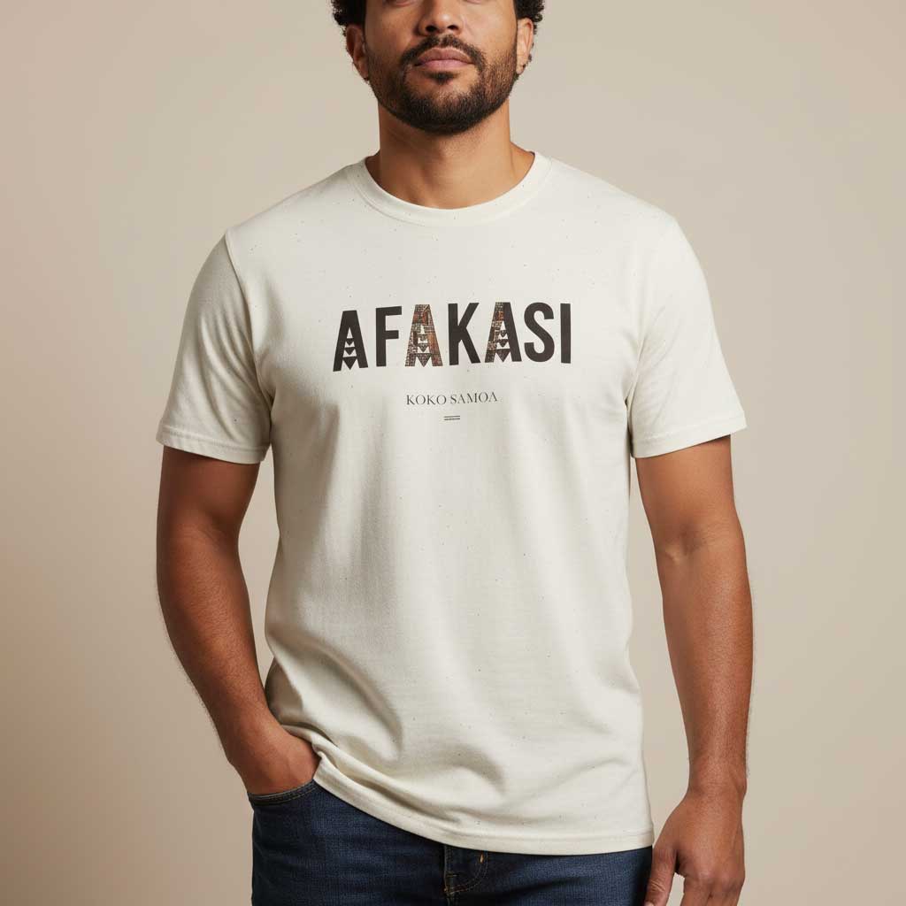 Soft Unisex Tee - Afakasi - USA - The Koko Samoa
