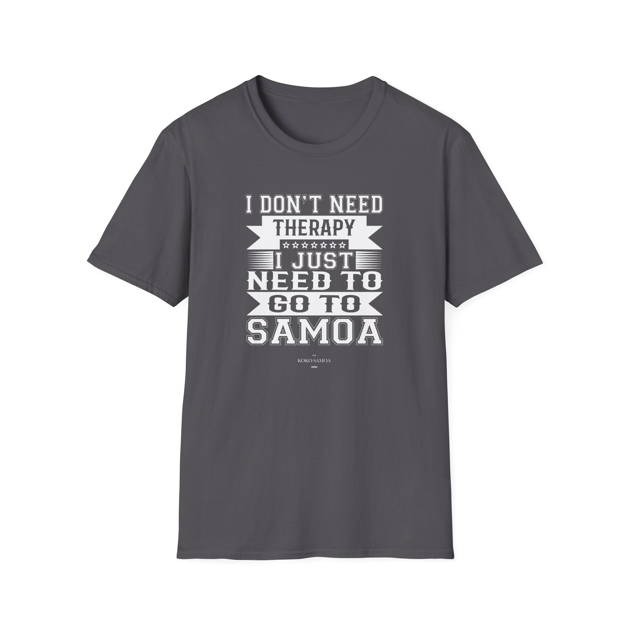 Soft Unisex Tee - Samoan Therapy - USA - The Koko Samoa