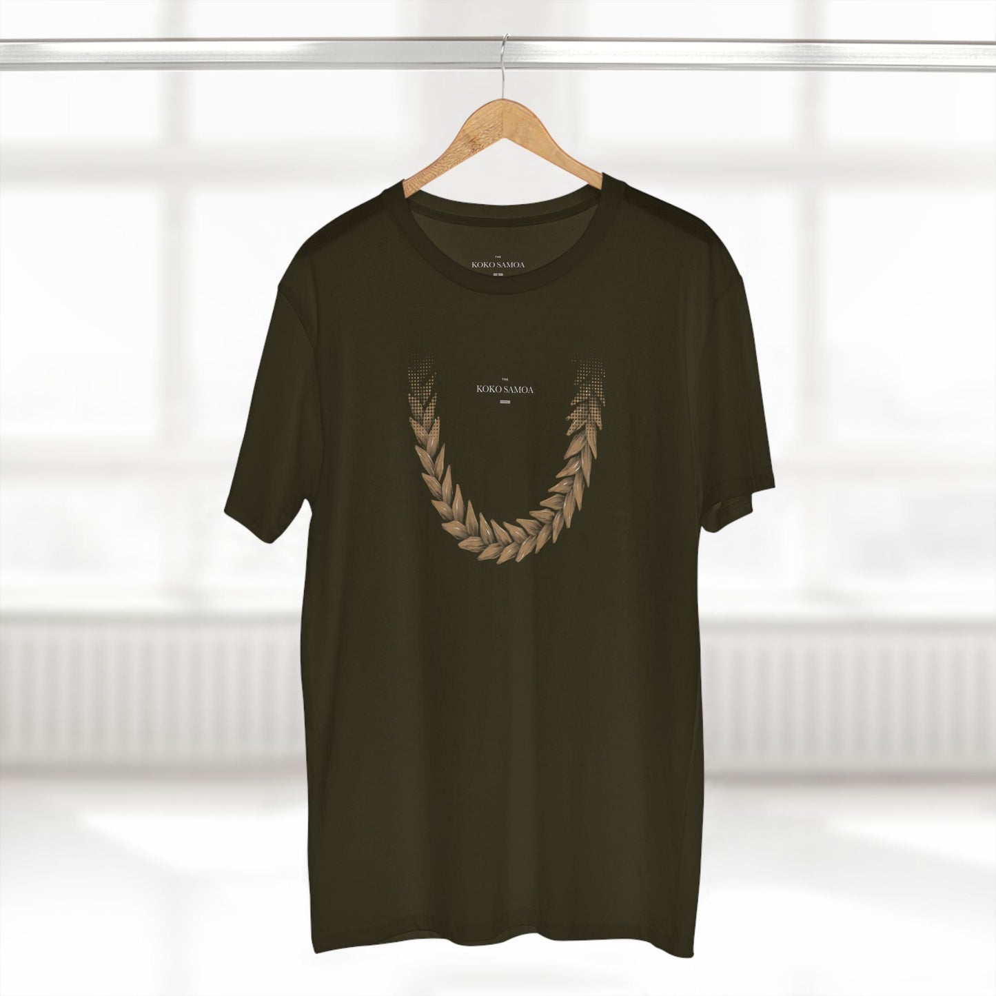 Soft Unisex Tee - Ula Fala Brown - USA - The Koko Samoa