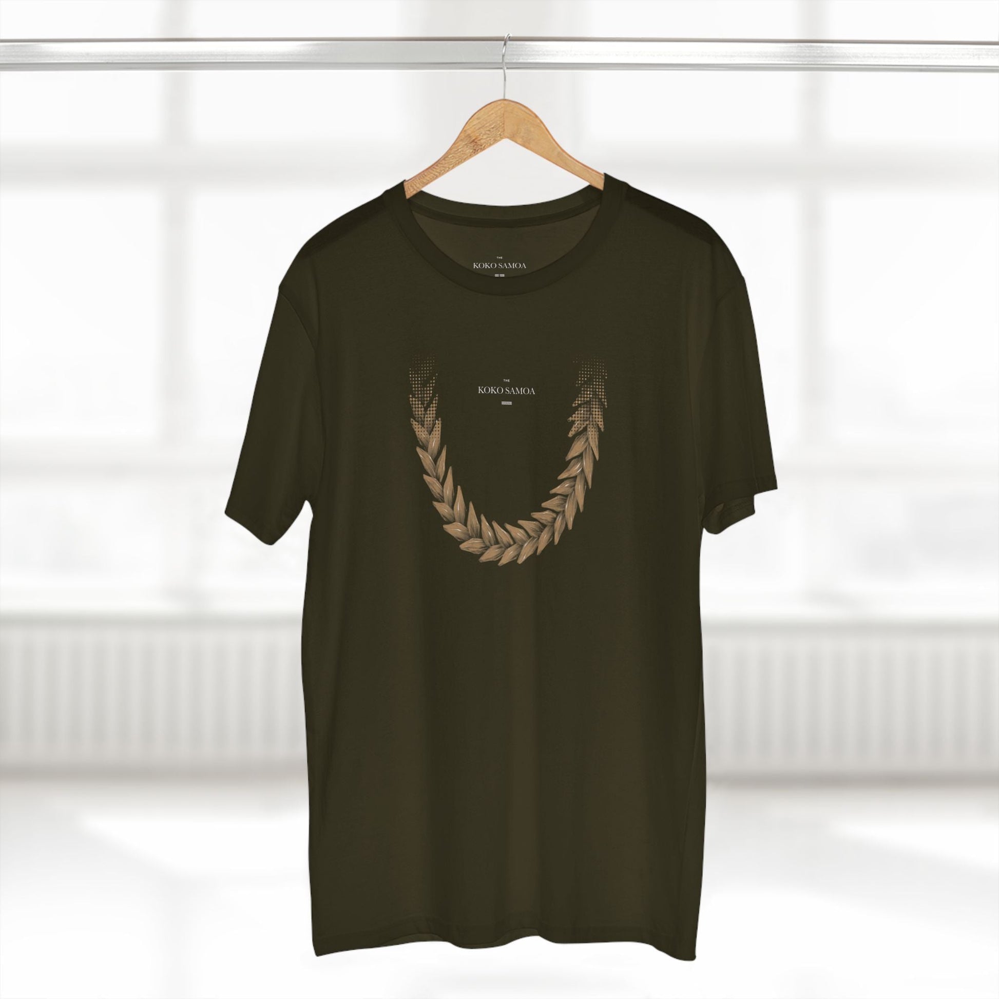 Soft Unisex Tee - Ula Fala Brown - USA - The Koko Samoa