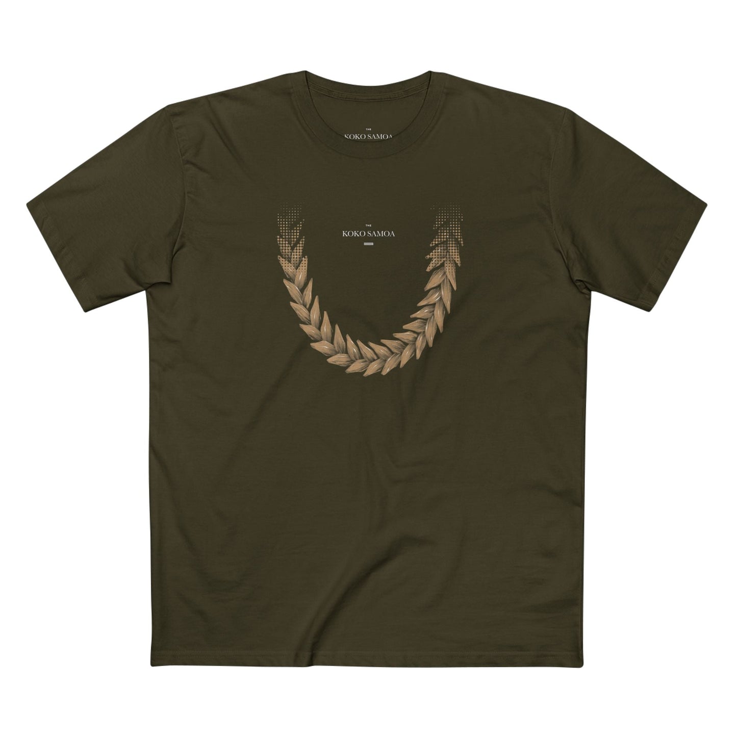 Soft Unisex Tee - Ula Fala Brown - USA - The Koko Samoa