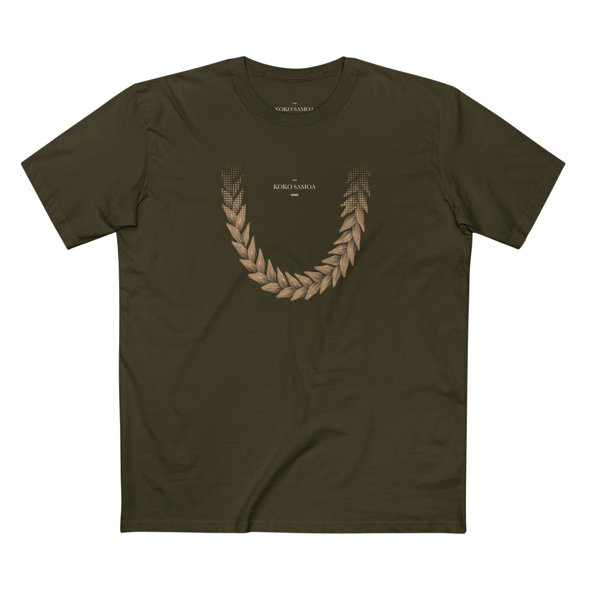 Soft Unisex Tee - Ula Fala Brown - USA - The Koko Samoa