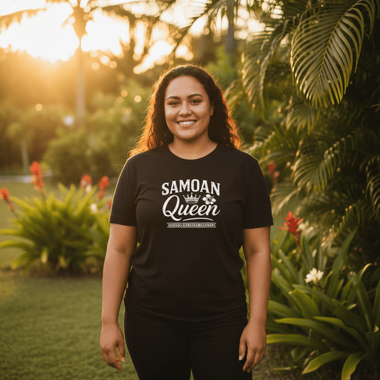 Soft Women's Tee - Samoan Queen - USA - The Koko Samoa