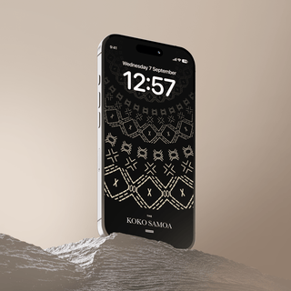 Samoan Malu phone wallpaper from The Koko Samoa featuring traditional Polynesian tattoo designs for mobile screens.