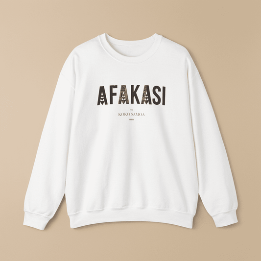 Unisex Heavy Sweatshirt - Afakasi - Personalized - USA - The Koko Samoa