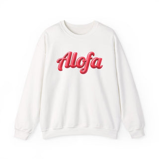 Unisex Heavy Sweatshirt - Alofa - USA - The Koko Samoa