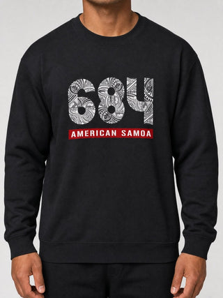 Unisex Heavy Sweatshirt - American Samoa 684 - AU/NZ/USA - The Koko Samoa