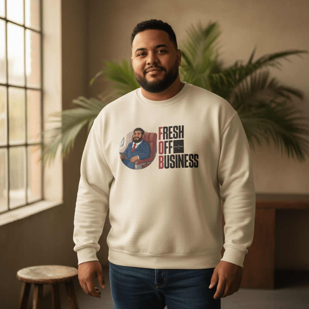 Fresh Off Business sweatshirt, The Koko Samoa