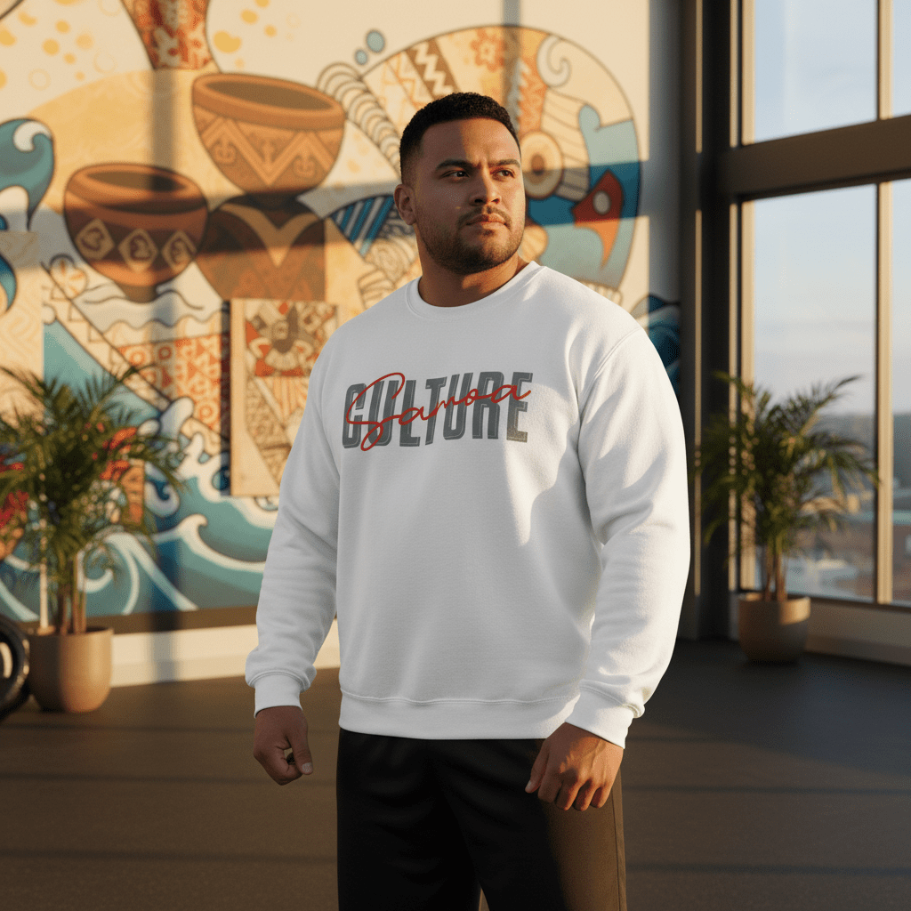 Unisex Heavy Sweatshirt - Samoan Culture - AU/NZ/USA - The Koko Samoa